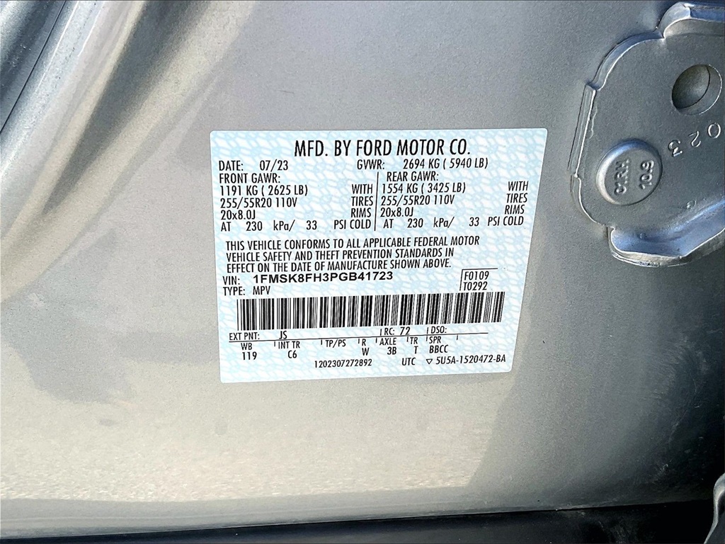 2023 Ford Explorer Limited - Photo 33