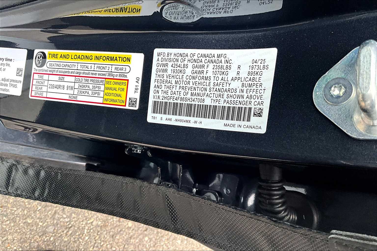 2025 Honda Civic Hybrid Sport - Photo 18