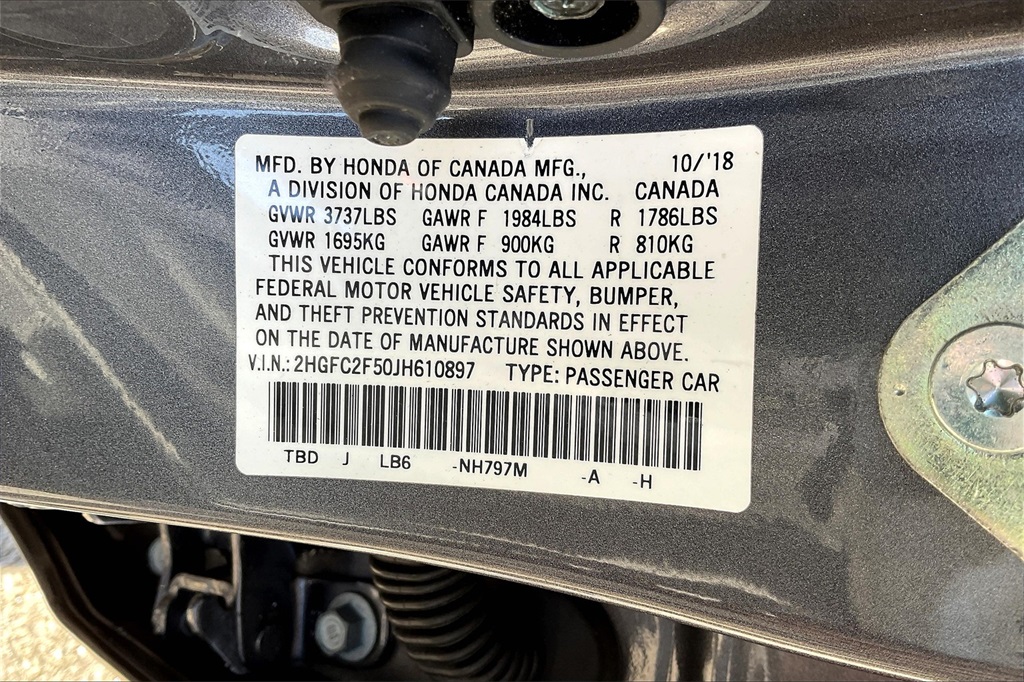2018 Honda Civic LX - Photo 31