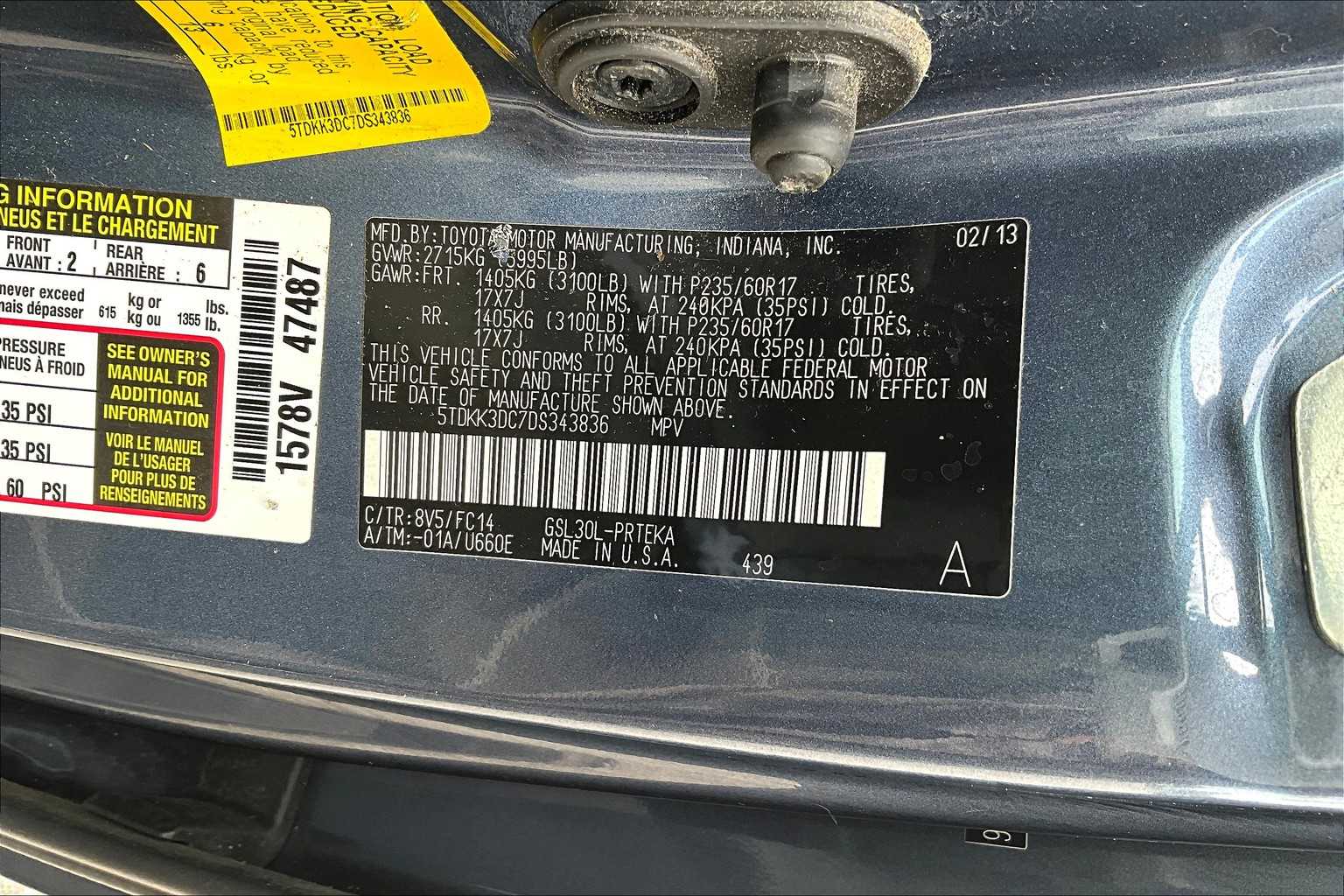 2013 Toyota Sienna LE - Photo 37