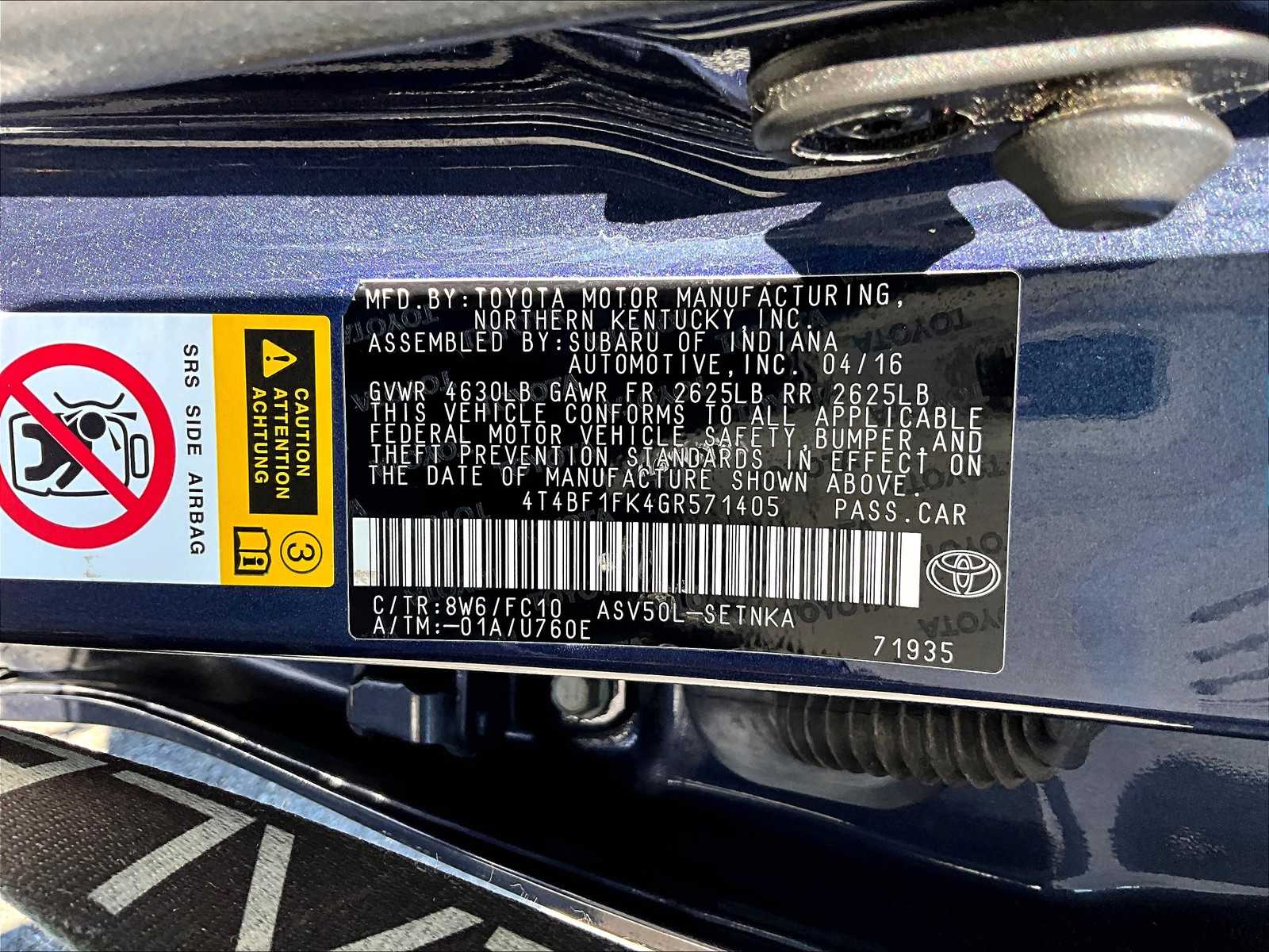 2016 Toyota Camry LE - Photo 35