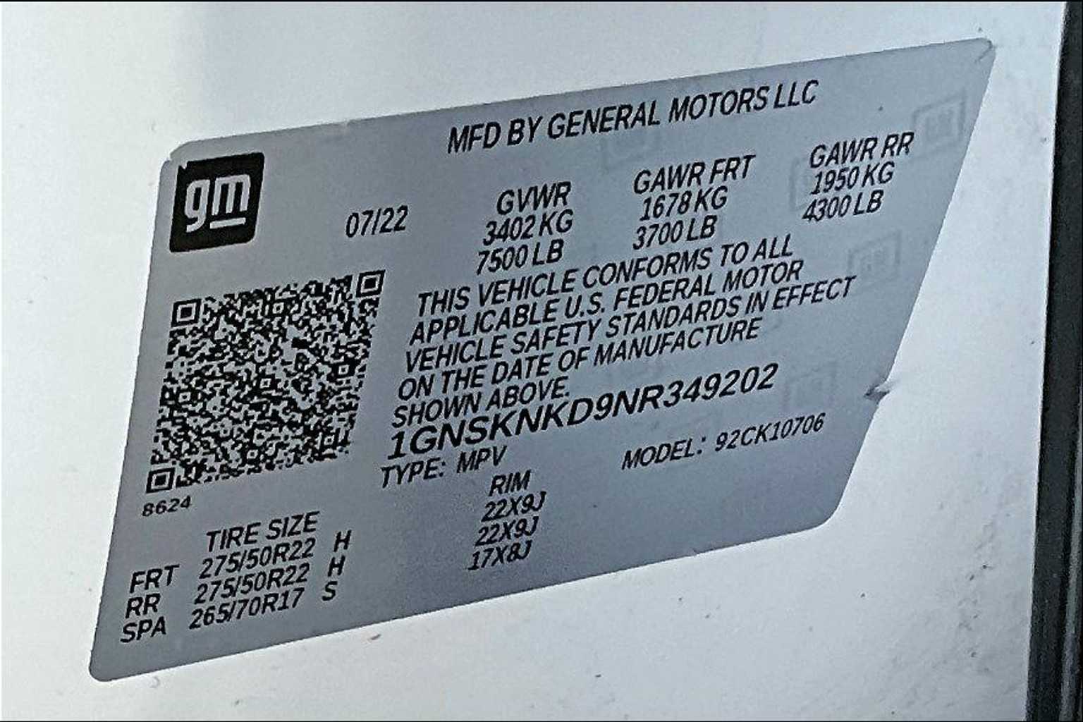2022 Chevrolet Tahoe LT - Photo 35