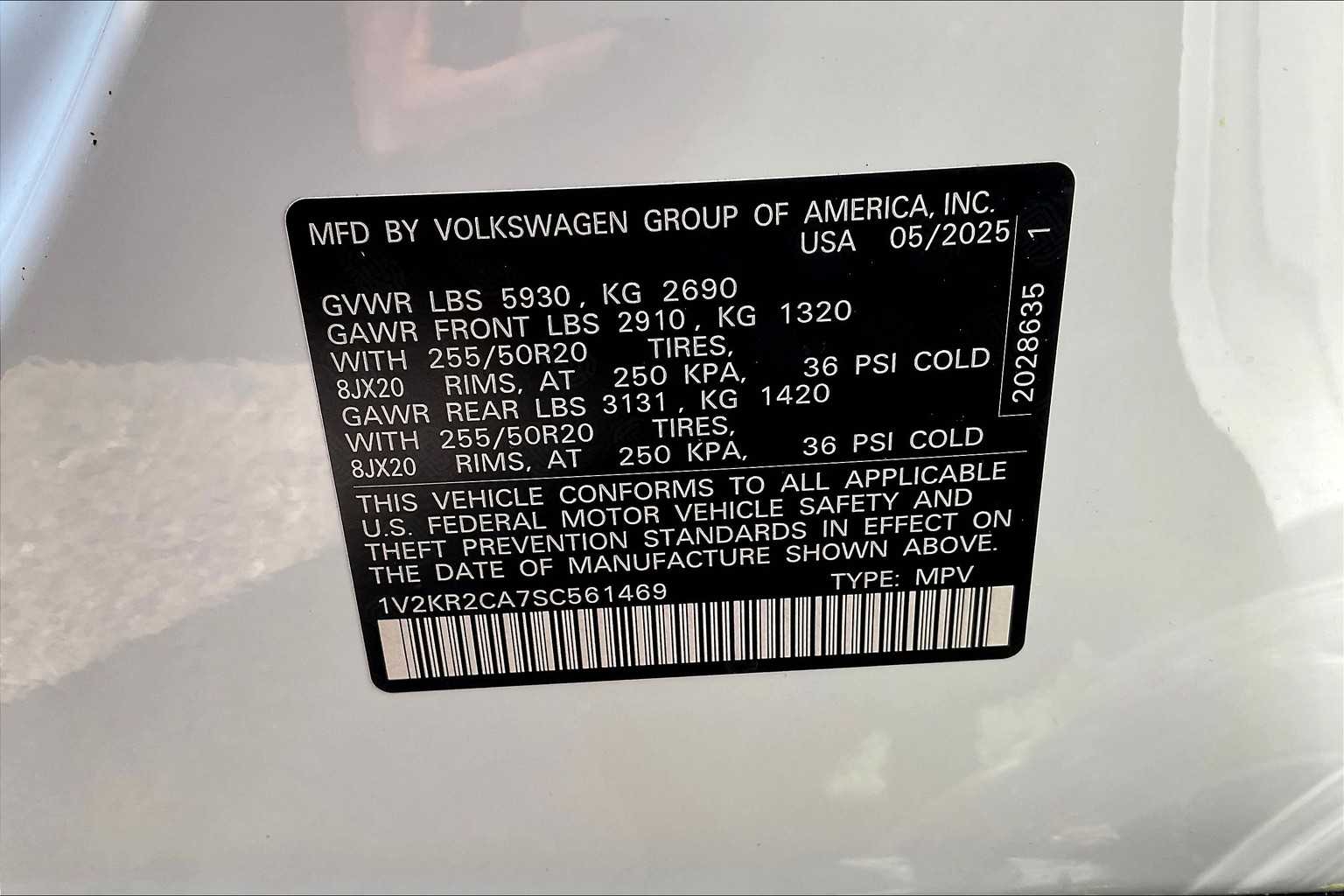 2025 Volkswagen Atlas 2.0T SE w/Technology - Photo 18