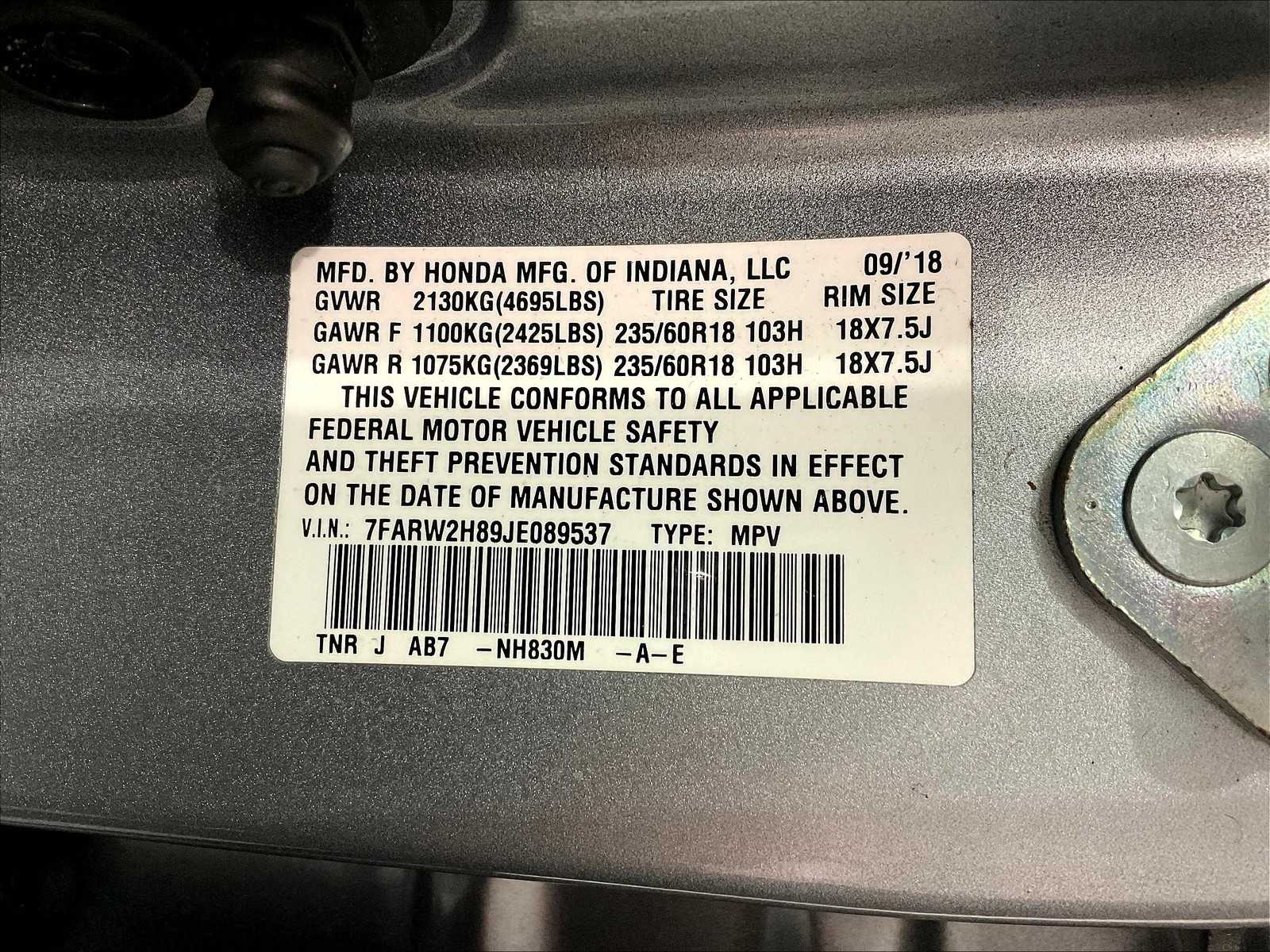 2018 Honda CR-V EX-L - Photo 36