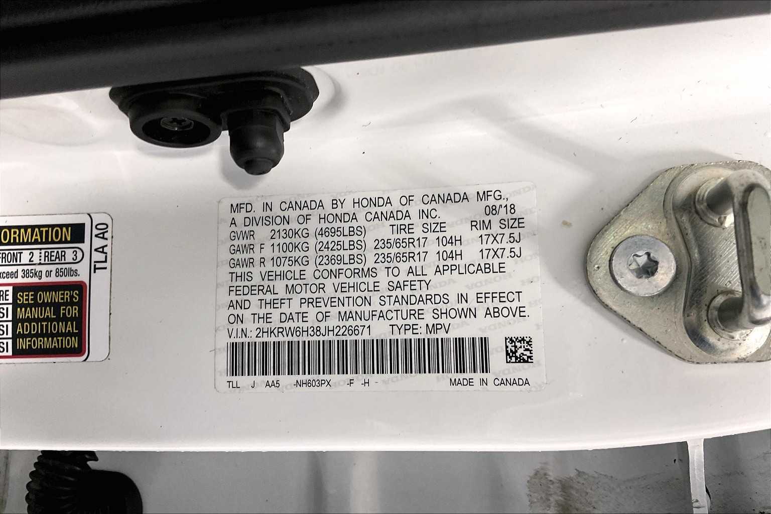 2018 Honda CR-V LX - Photo 35