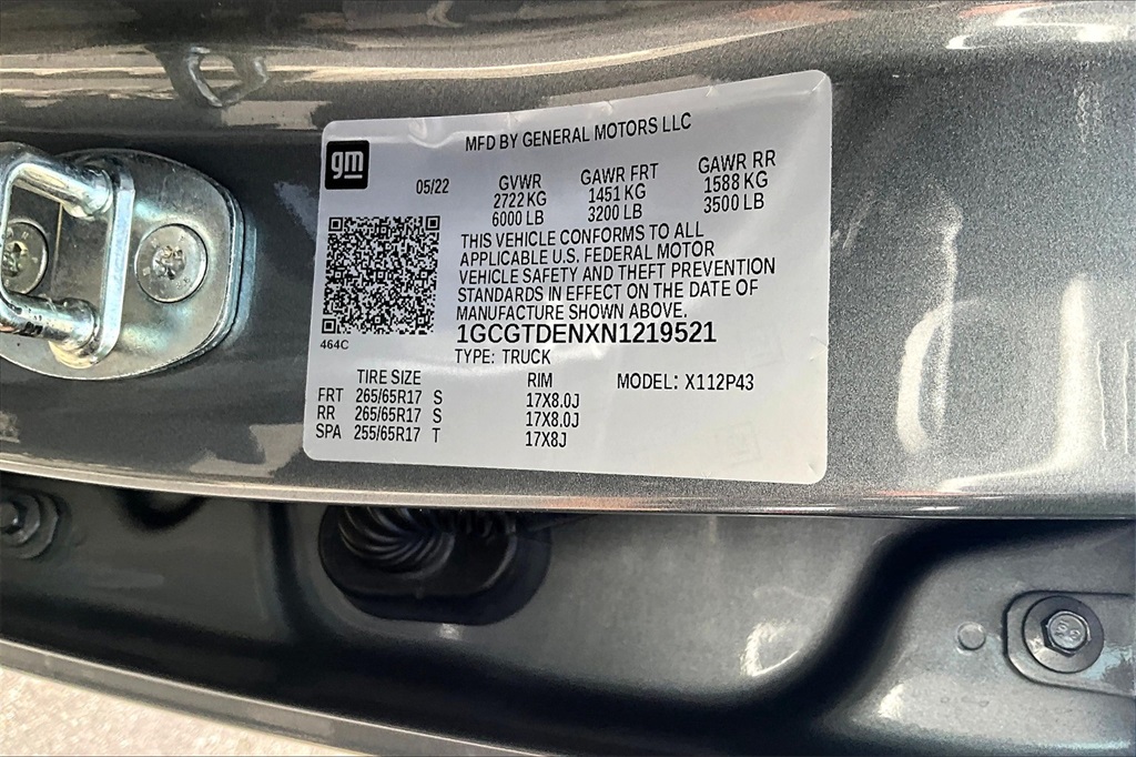 2022 Chevrolet Colorado Z71 - Photo 36