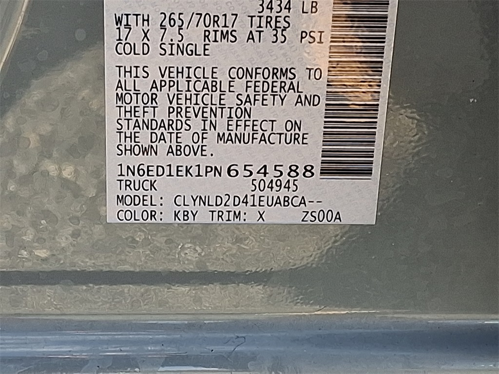 2023 Nissan Frontier PRO-4X - Photo 28