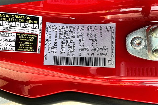2025 Nissan Frontier SV - Photo 34