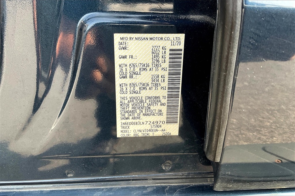 2020 Nissan Frontier PRO-4X - Photo 31
