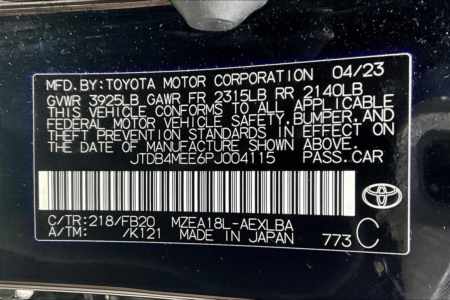 2023 Toyota Corolla LE - Photo 36