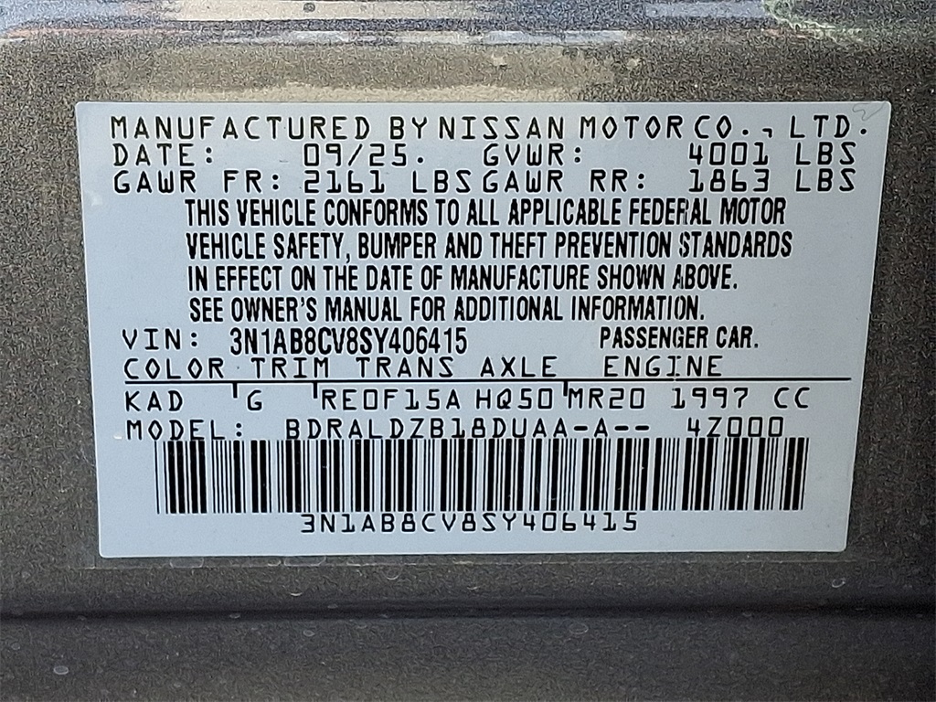 2025 Nissan Sentra SV - Photo 18