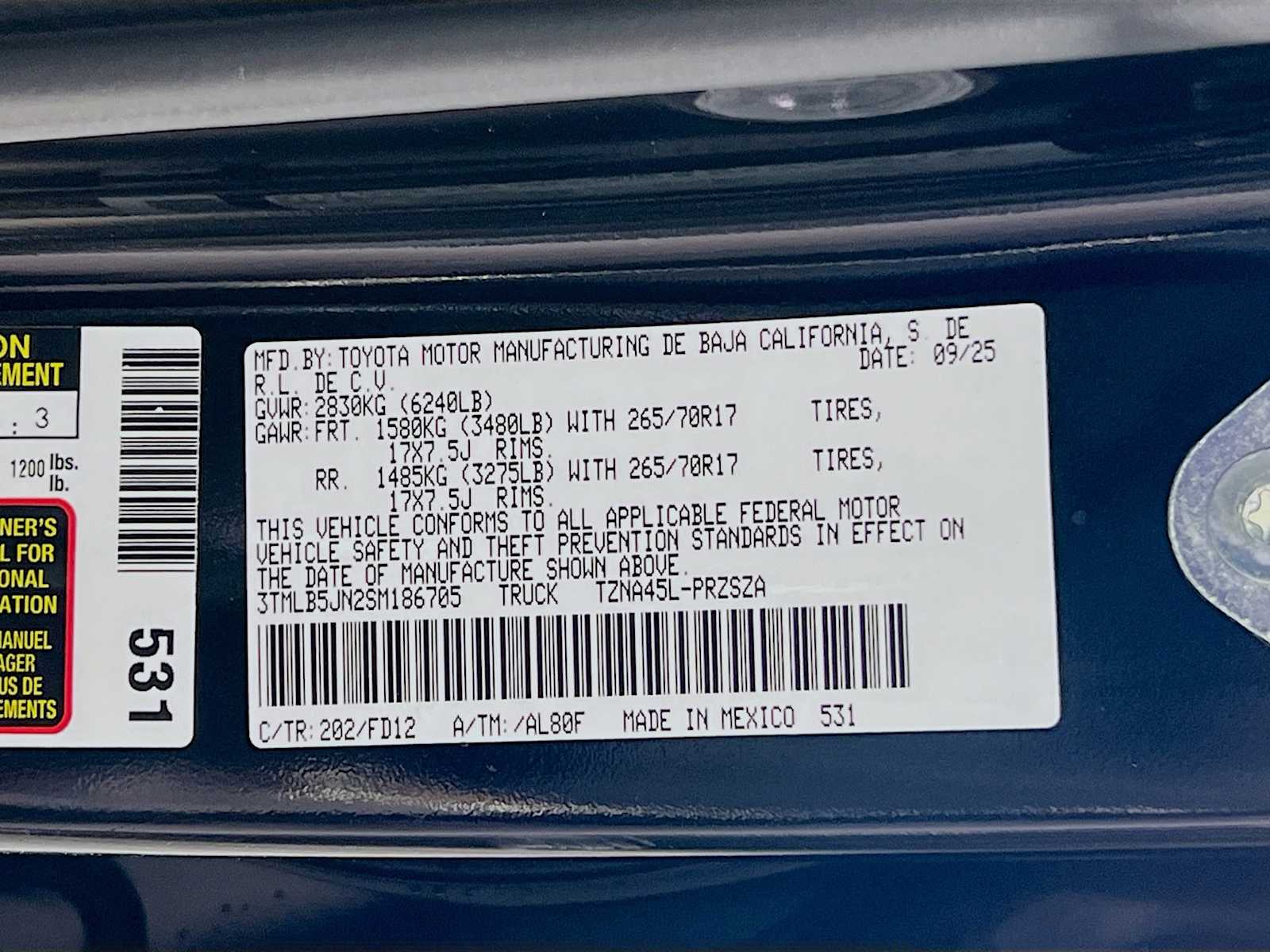 2025 Toyota Tacoma TRD Off Road - Photo 19