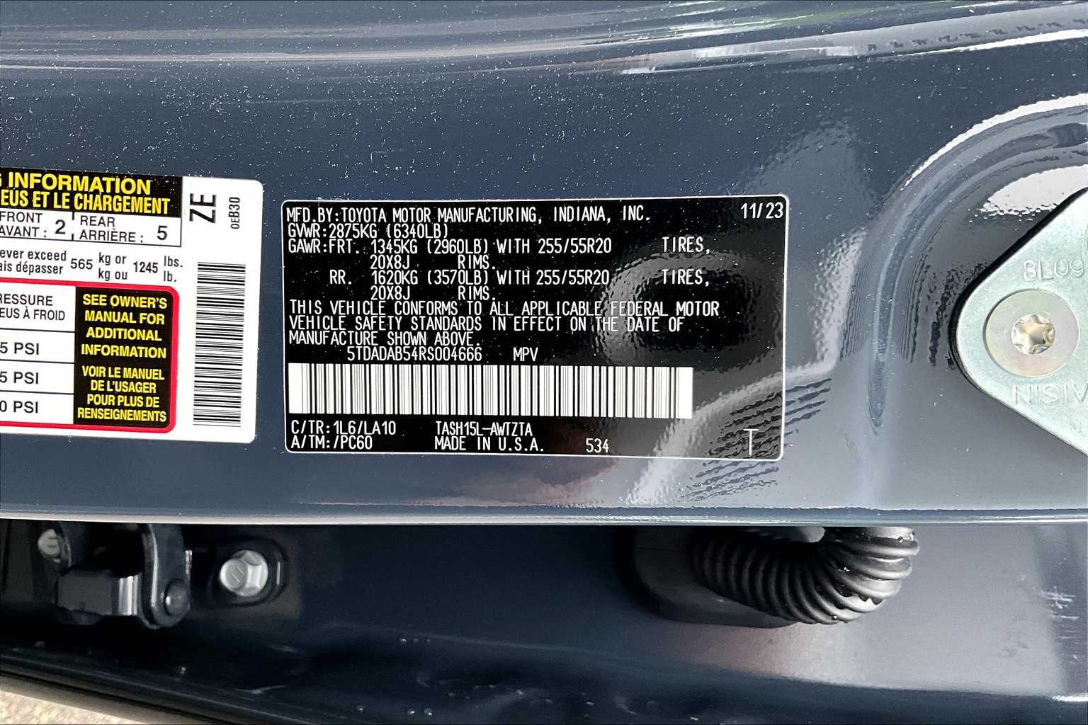 2024 Toyota Grand Highlander Hybrid MAX Platinum - Photo 6