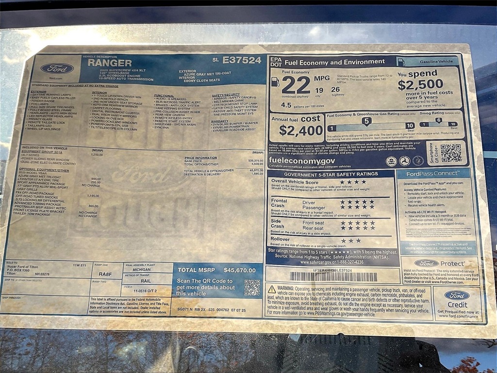 2025 Ford Ranger XLT - Photo 17