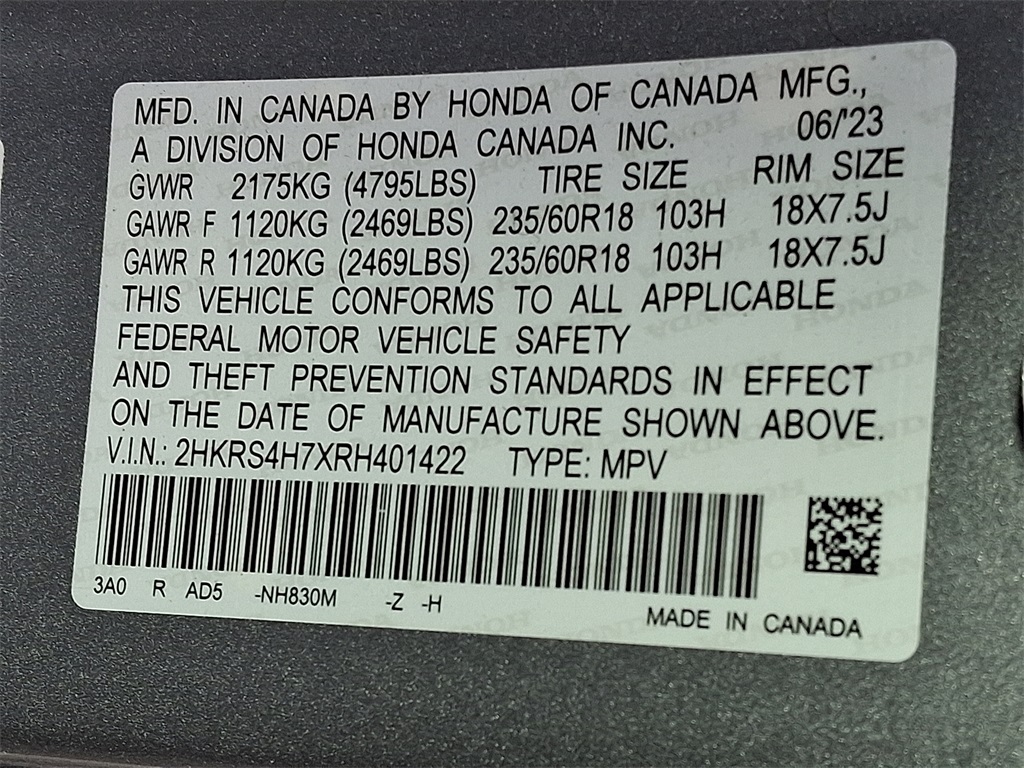 2024 Honda CR-V EX-L - Photo 27