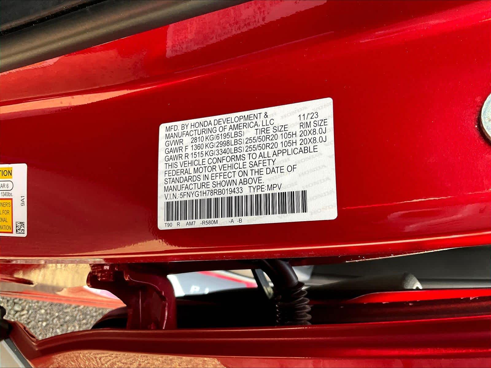 2024 Honda Pilot Touring - Photo 49