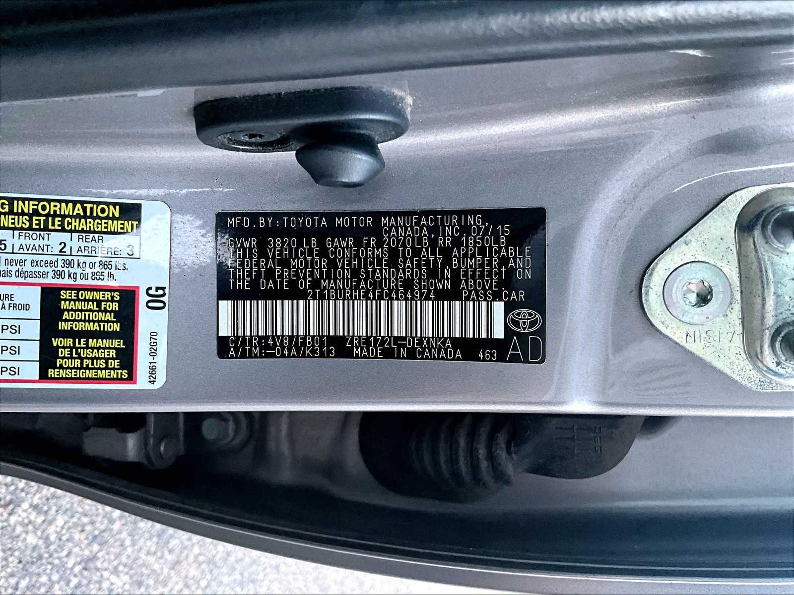 2015 Toyota Corolla LE - Photo 6