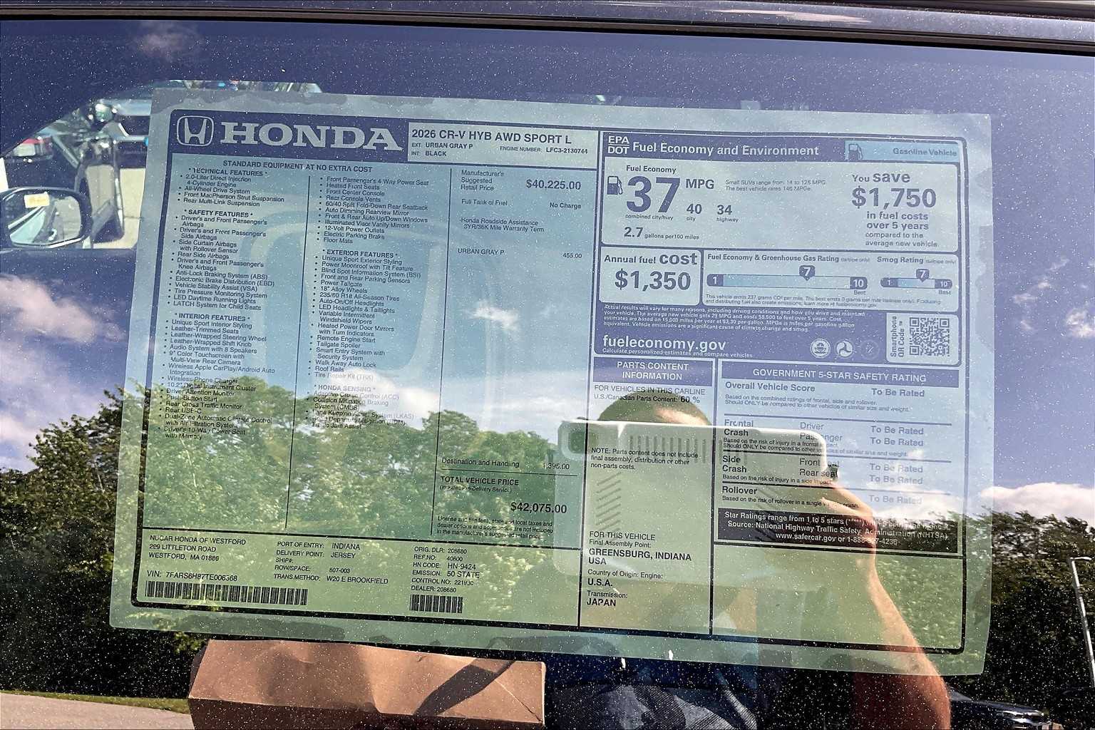 2026 Honda CR-V Hybrid Sport-L - Photo 18