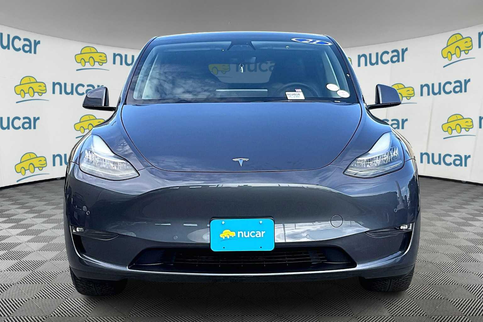 Used 2021 Tesla Model Y Long Range with VIN 5YJYGAEE5MF148094 for sale in New Castle, DE