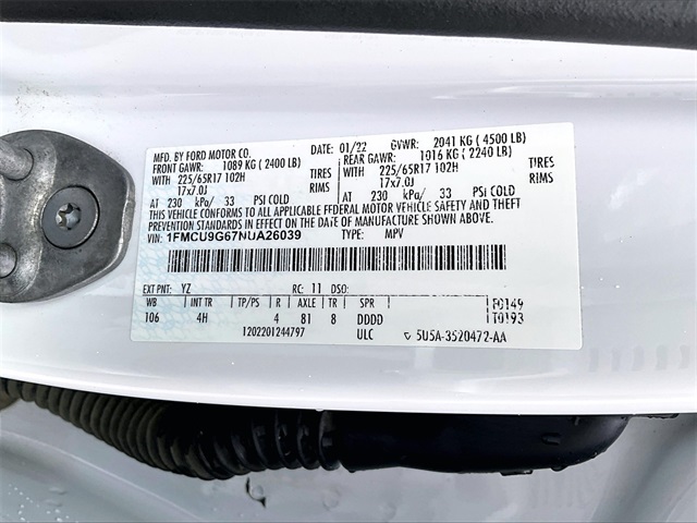 2022 Ford Escape SE - Photo 33