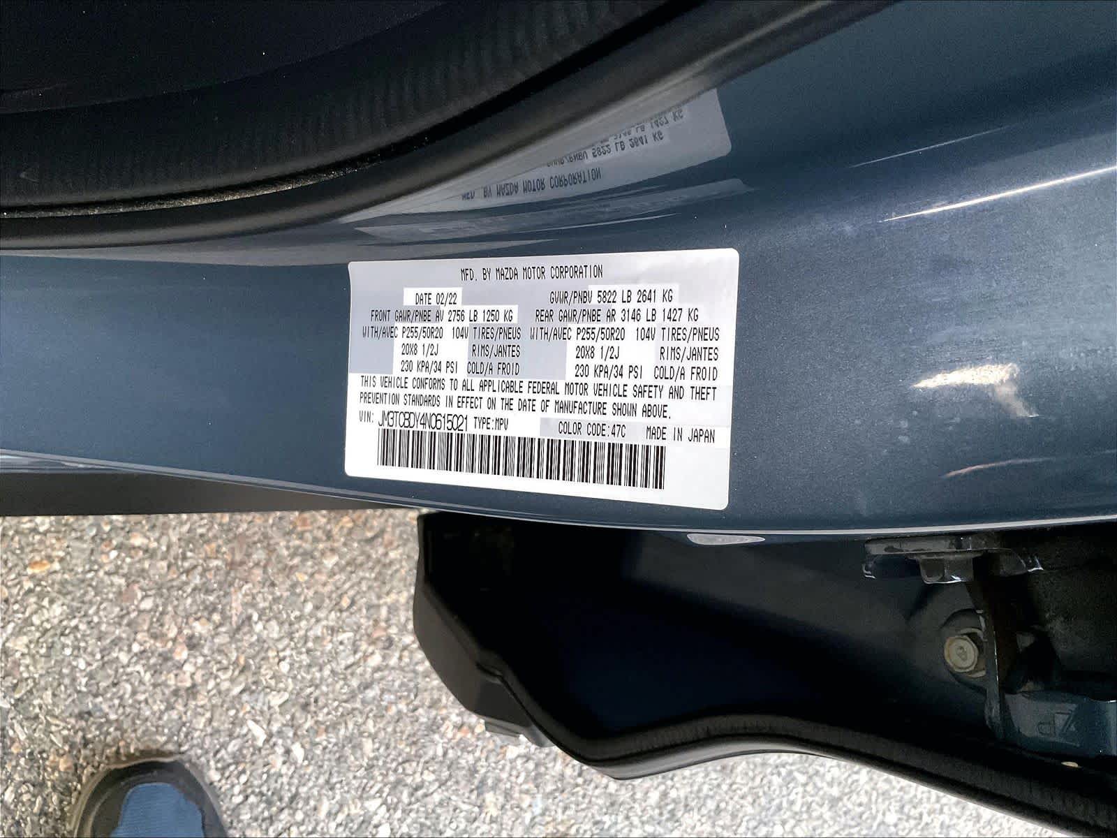 2022 Mazda CX-9 Carbon Edition - Photo 34