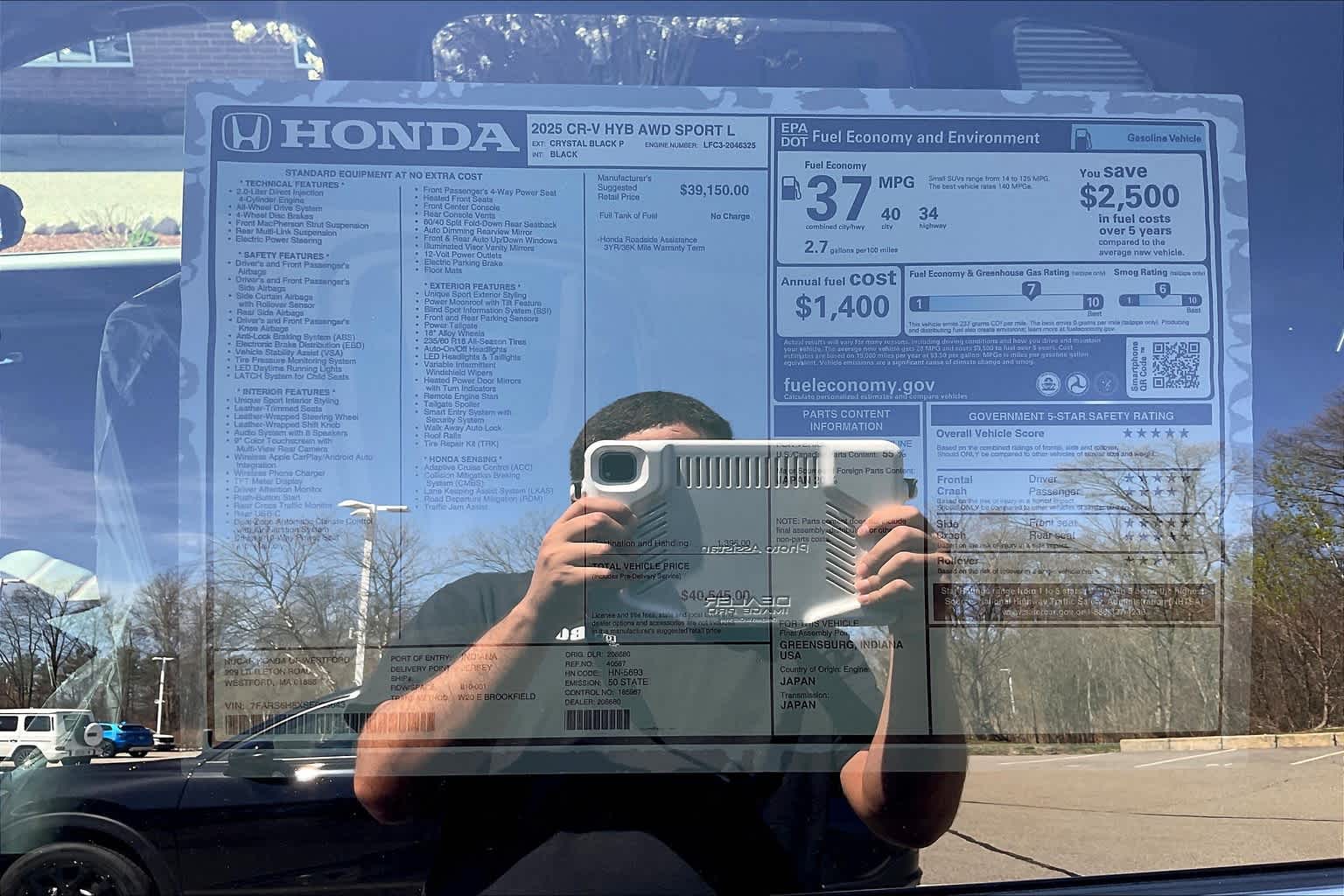 2025 Honda CR-V Hybrid Sport-L - Photo 17