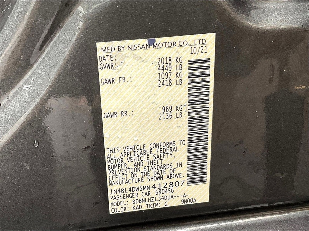 2021 Nissan Altima 2.5 SV - Photo 31