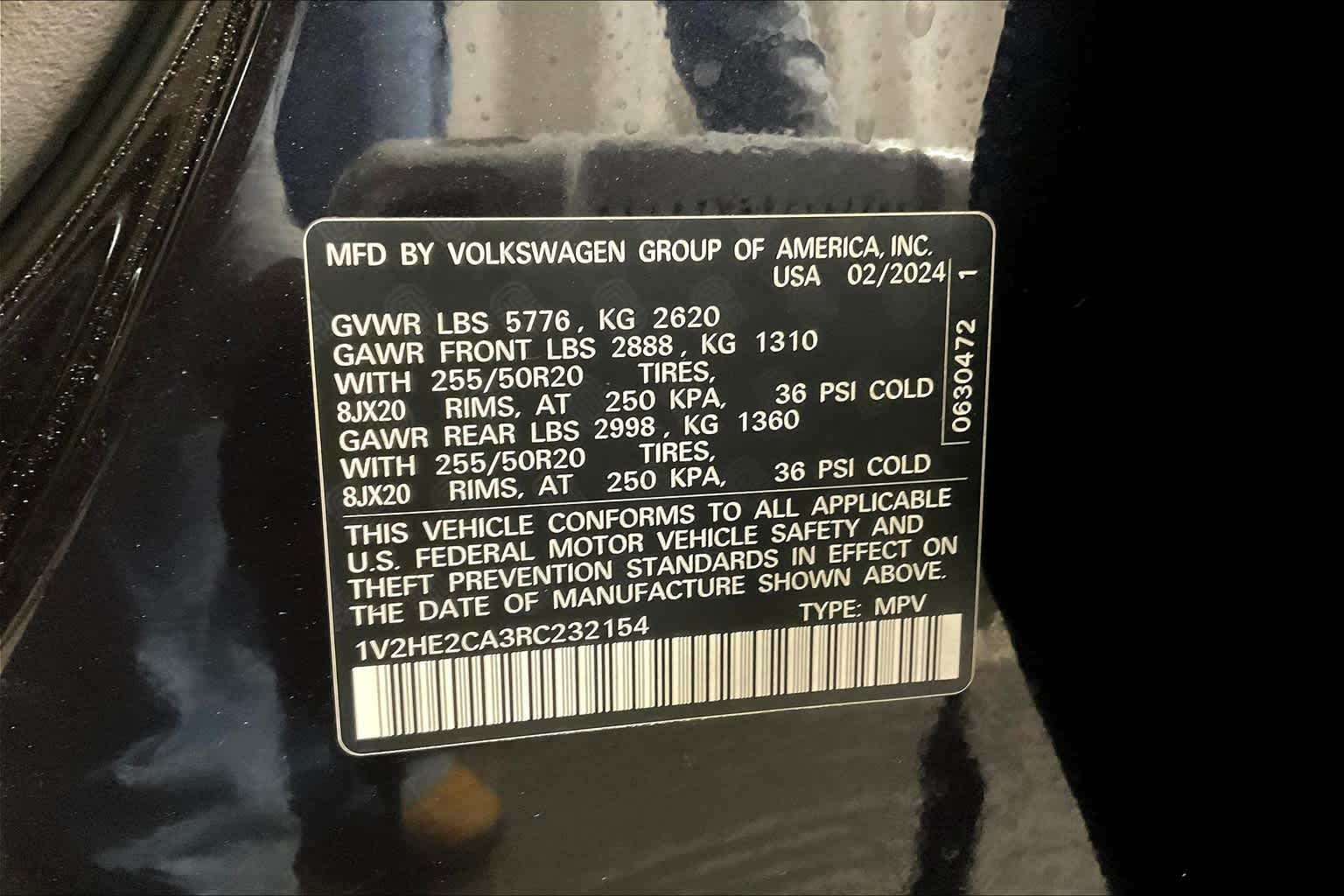 2024 Volkswagen Atlas Cross Sport 2.0T SE w/Technology - Photo 36
