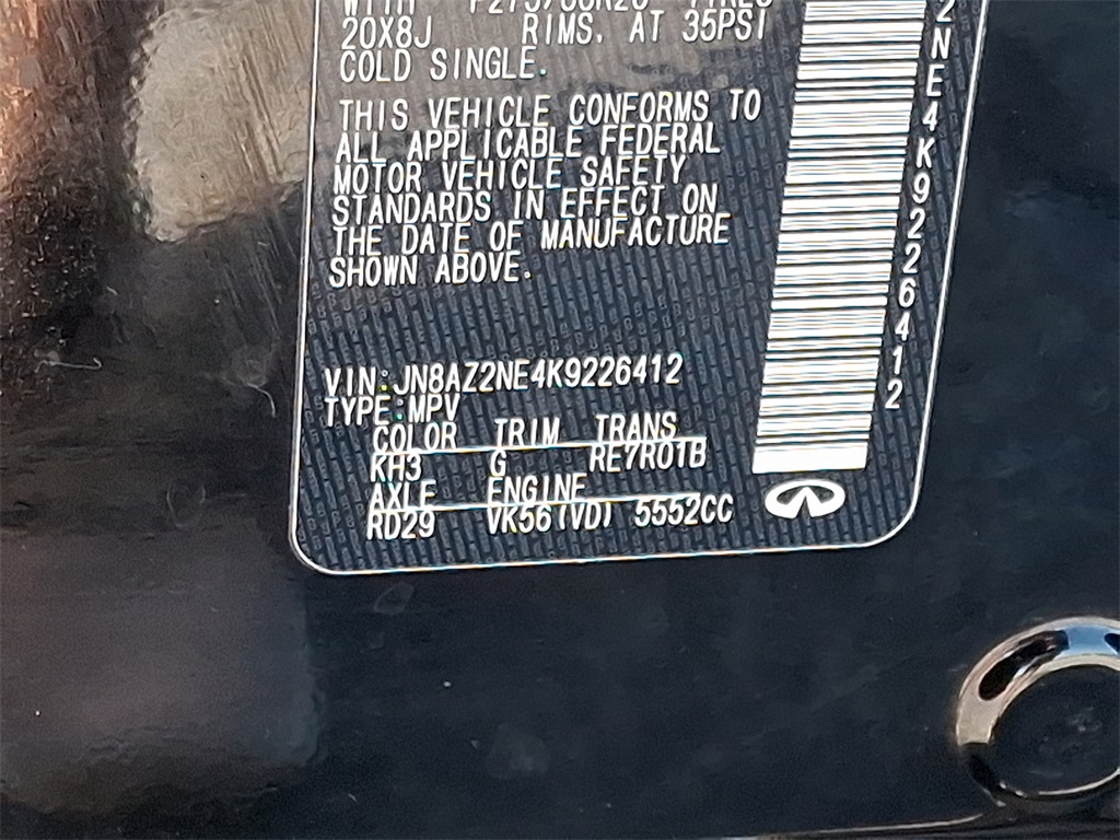 2019 INFINITI QX80 LUXE - Photo 26