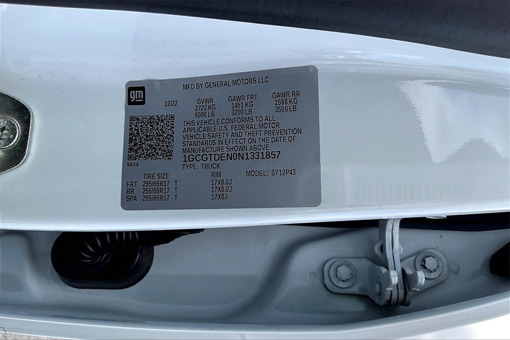 2022 Chevrolet Colorado Z71 - Photo 35