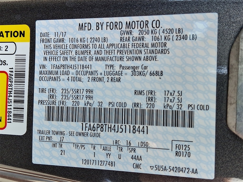 2018 Ford Mustang EcoBoost - Photo 28