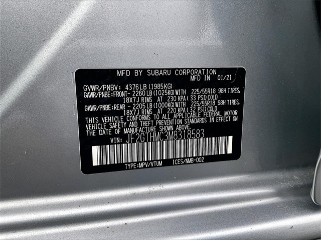 2021 Subaru Crosstrek Limited - Photo 9