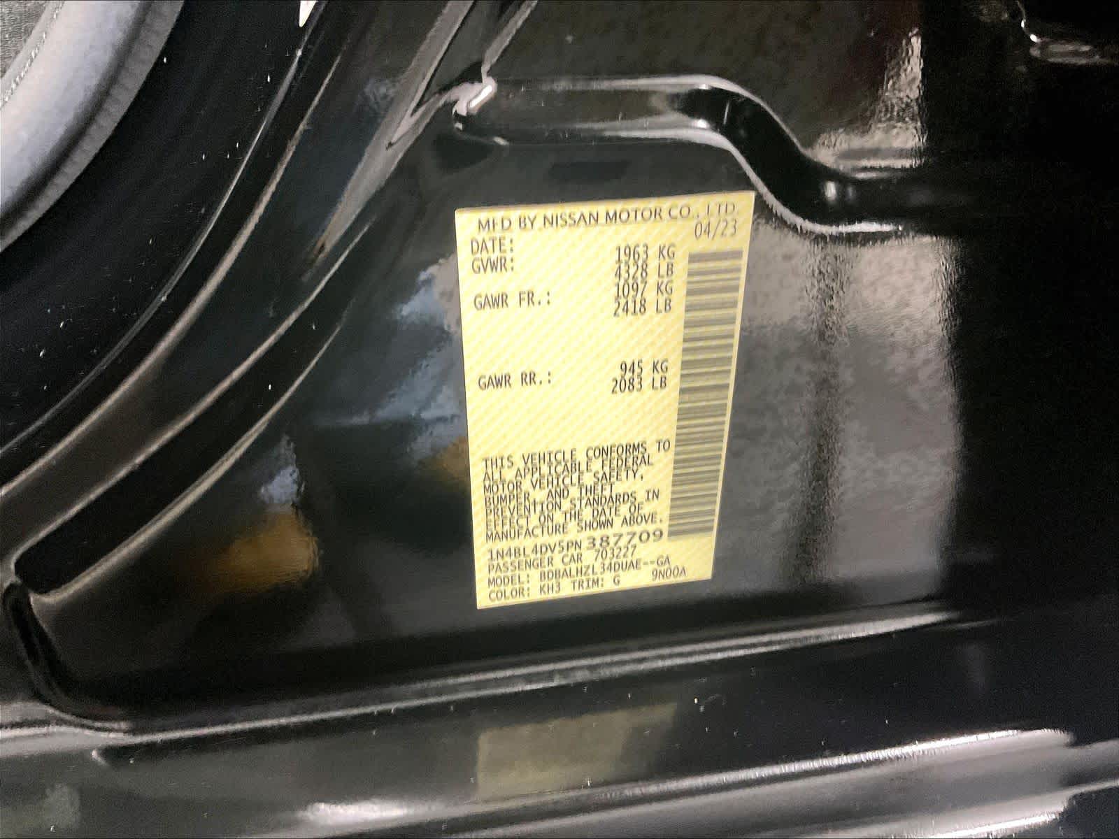 2023 Nissan Altima 2.5 SV - Photo 36