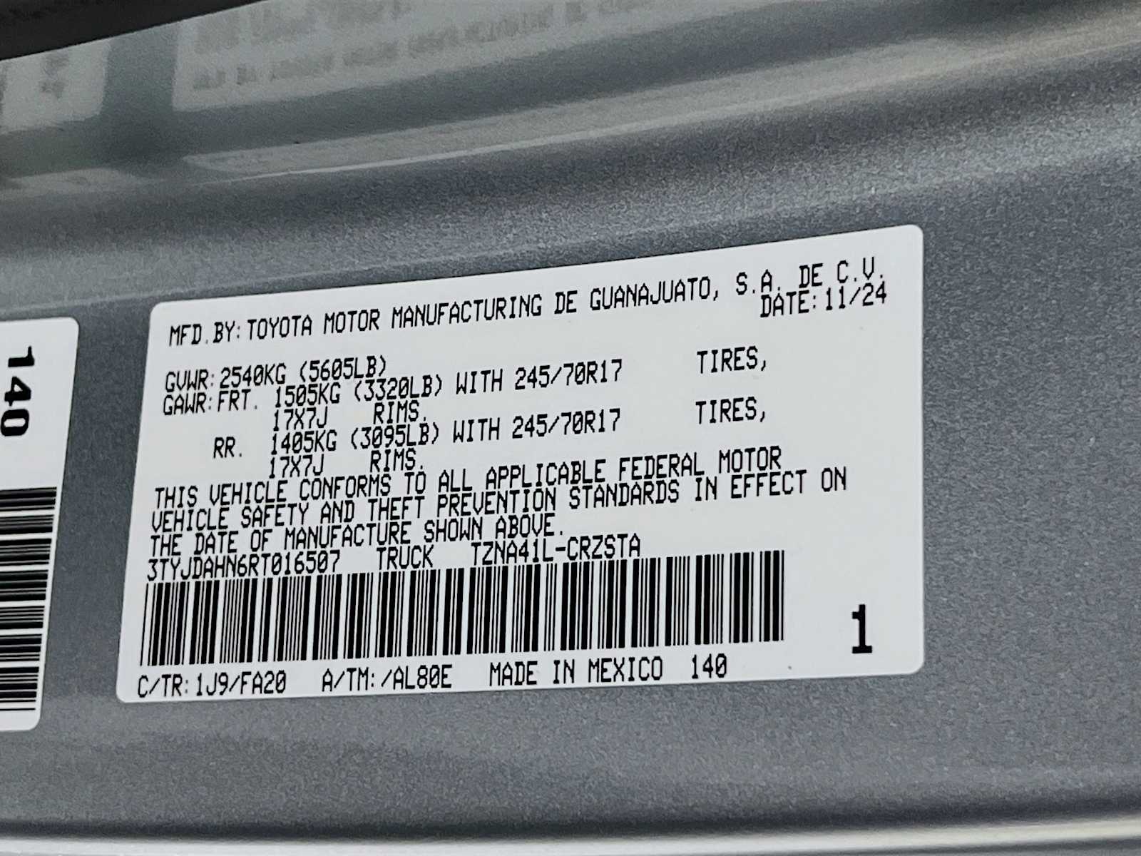 2024 Toyota Tacoma SR - Photo 28