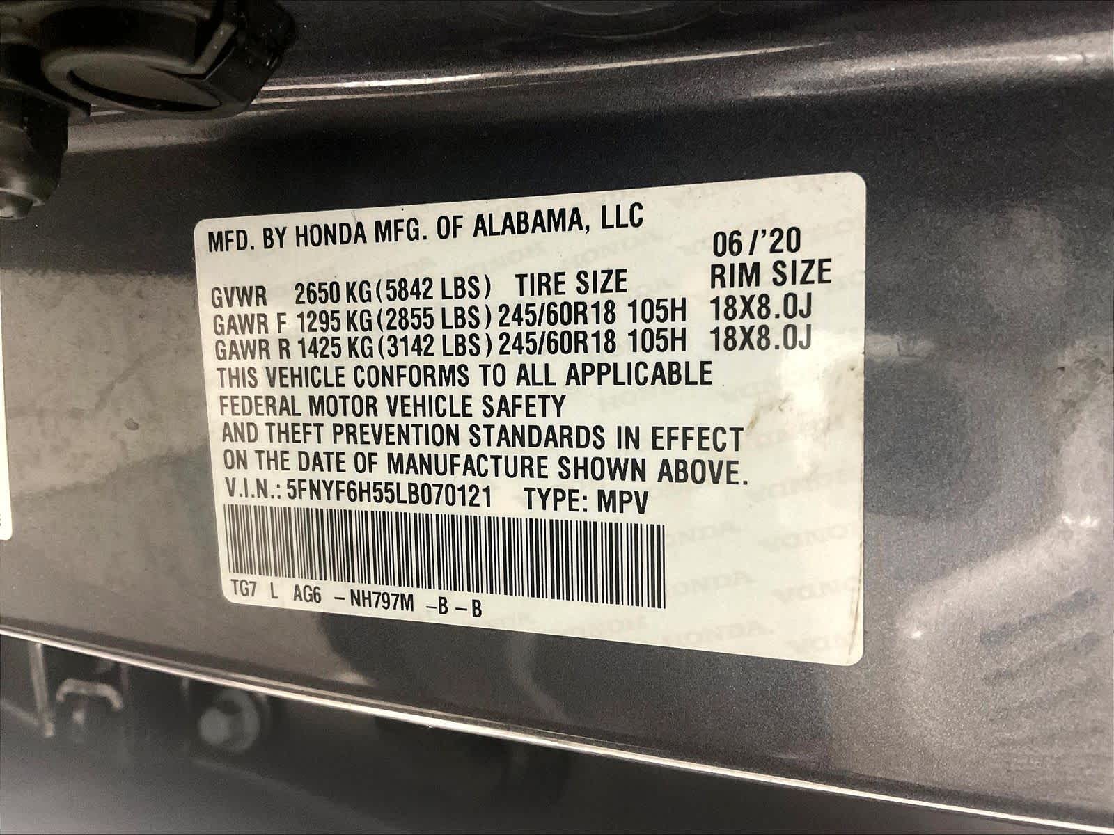 2020 Honda Pilot EX-L - Photo 37