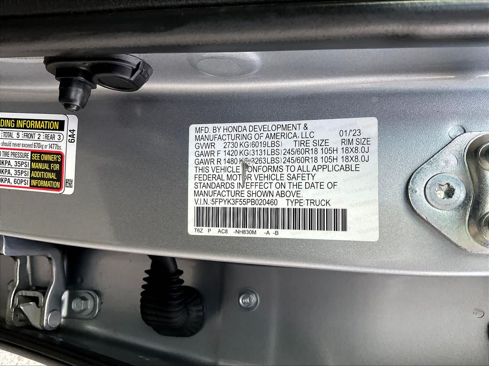 2023 Honda Ridgeline RTL - Photo 35