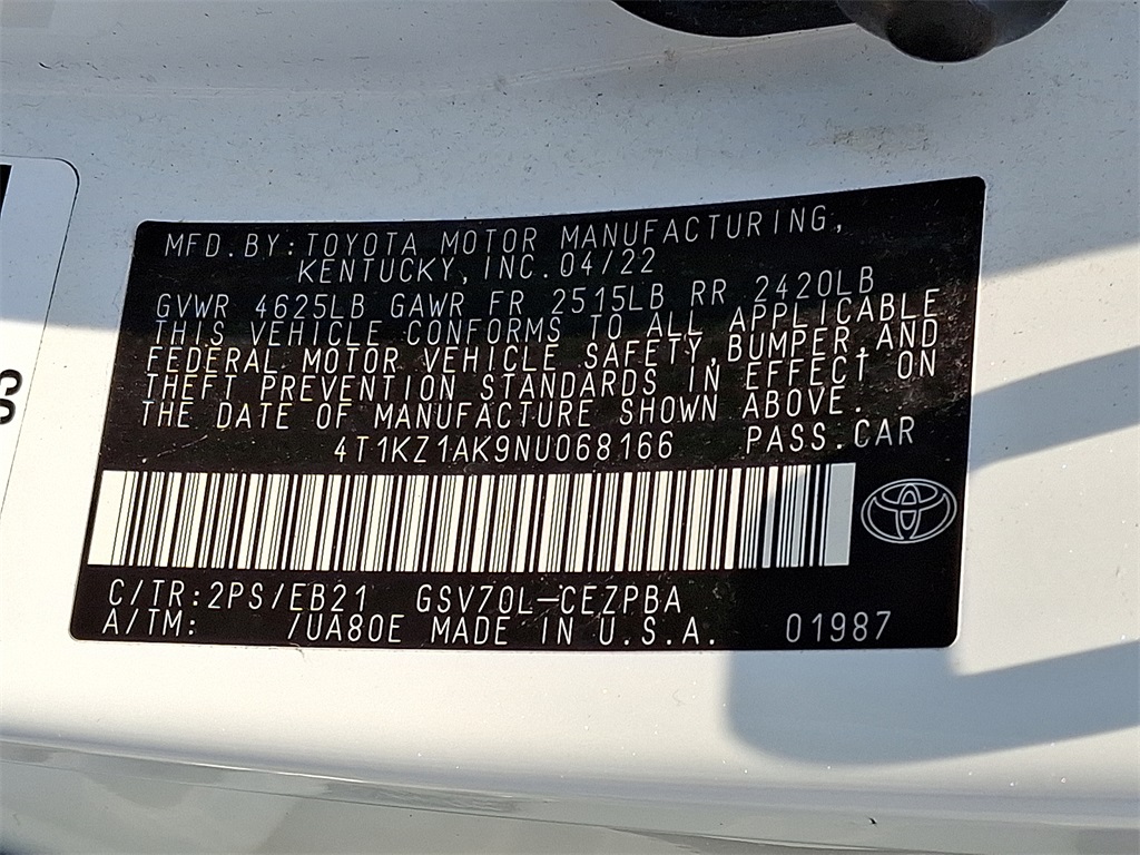 2022 Toyota Camry TRD V6 - Photo 26