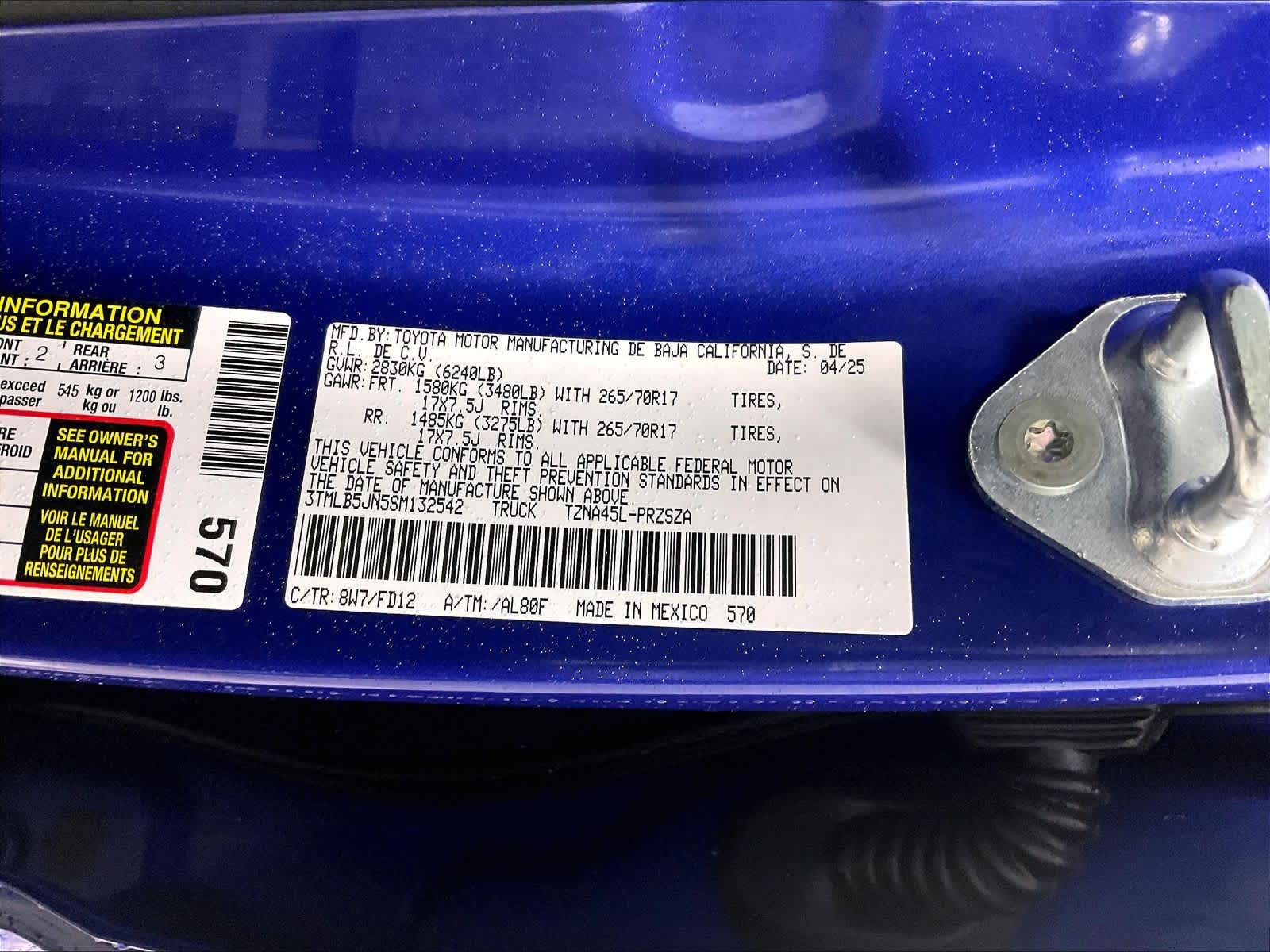 2025 Toyota Tacoma TRD Off Road - Photo 36