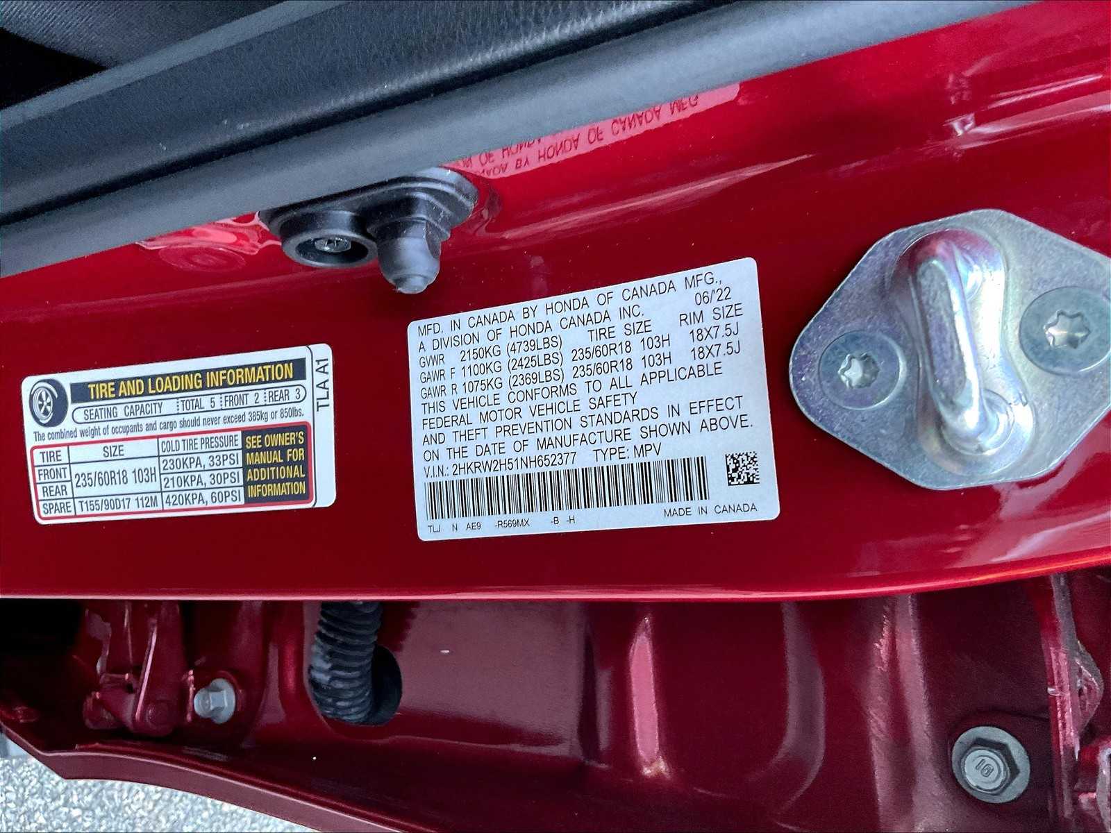 2022 Honda CR-V EX - Photo 34