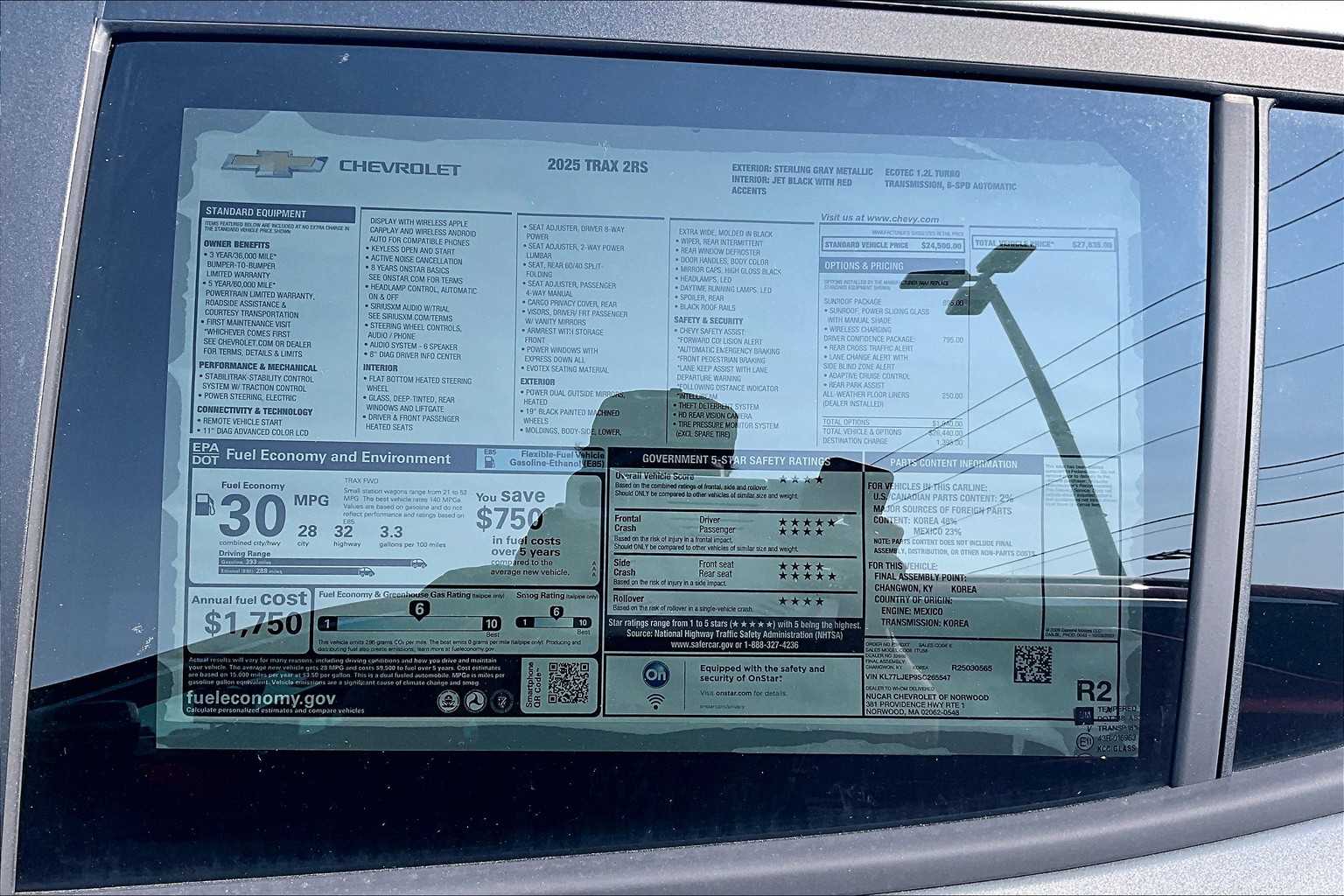 2025 Chevrolet Trax 2RS - Photo 17