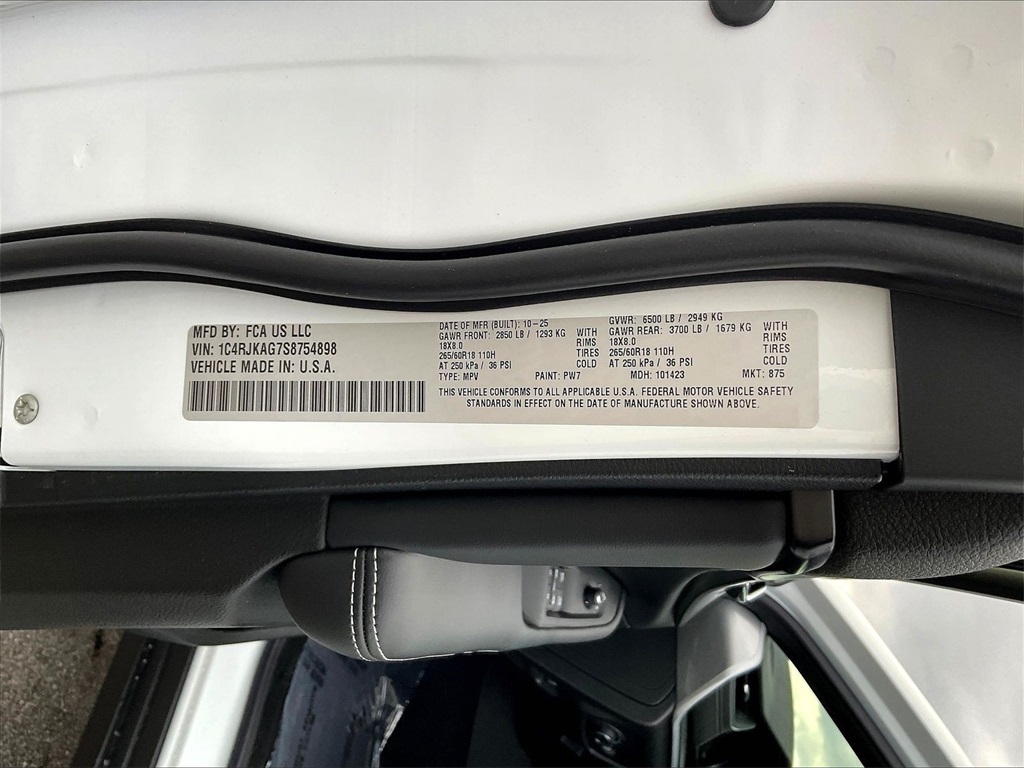 2025 Jeep Grand Cherokee L Altitude X - Photo 16