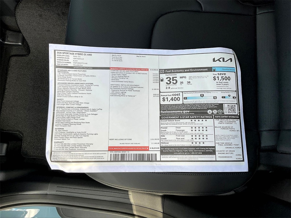 2026 Kia Sportage Hybrid X-Line - Photo 17