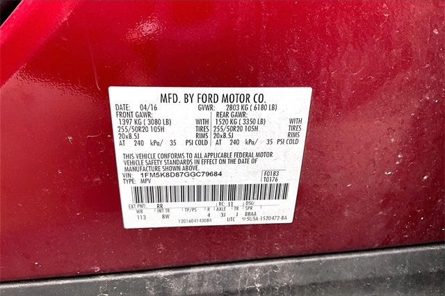2016 Ford Explorer XLT - Photo 9
