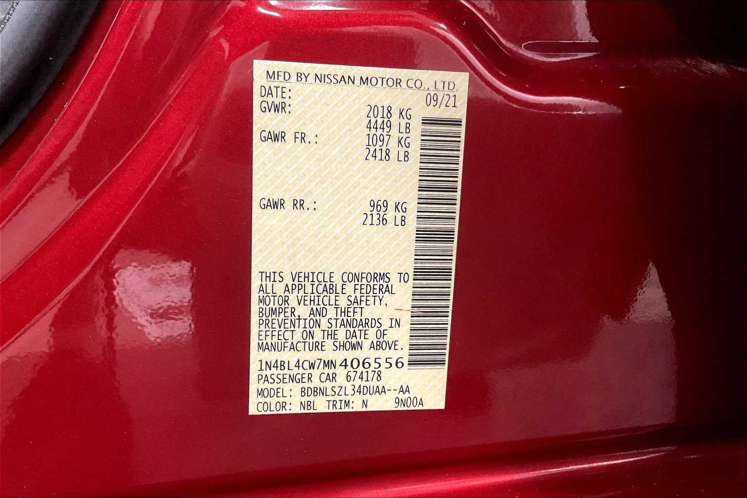 2021 Nissan Altima 2.5 SR - Photo 36