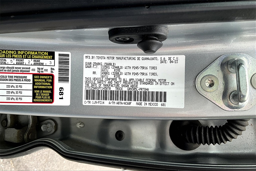 2023 Toyota Tacoma SR5 - Photo 34