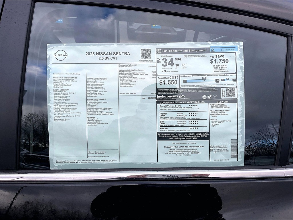 2025 Nissan Sentra SV - Photo 17