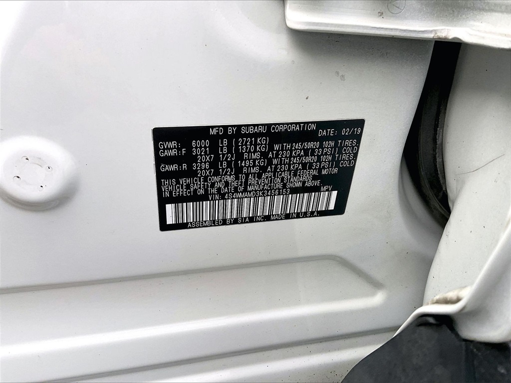 2019 Subaru Ascent Limited - Photo 33