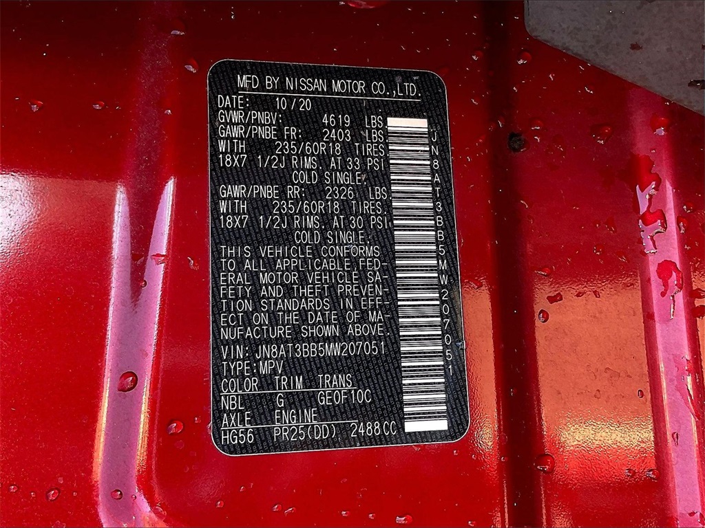 2021 Nissan Rogue SV - Photo 31