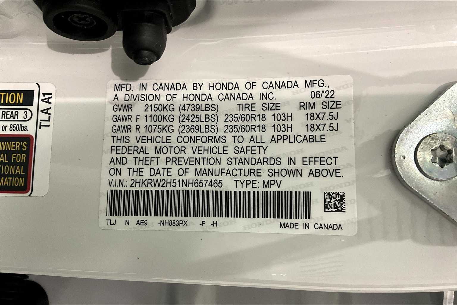 2022 Honda CR-V EX - Photo 35