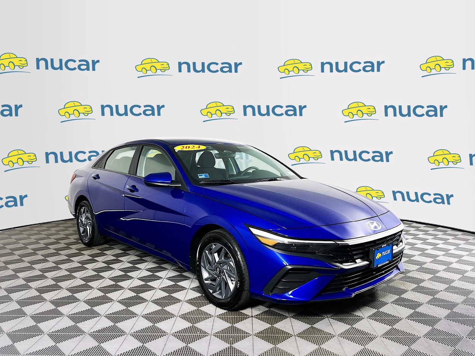 2024 Hyundai Elantra Hybrid Blue
